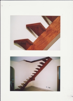 Escalier limon central - Emard-Bois-Menuisier-Escalier